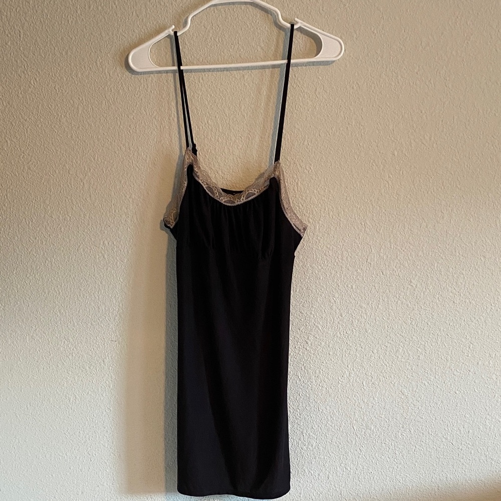 Apt. 9 Black Intimate Pajamas with Lace Detail